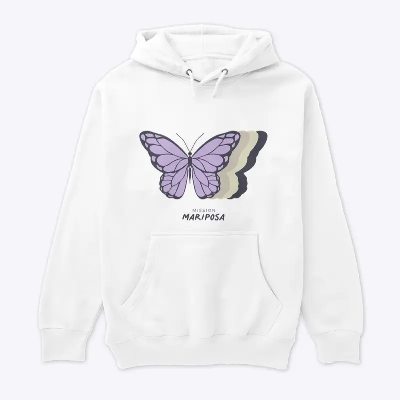 Butterfly Blur Hoodie